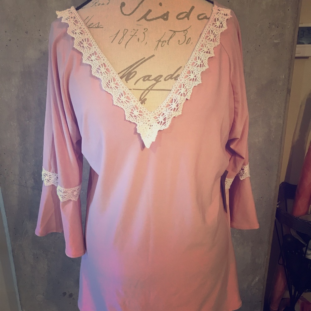 Pink Long sleeve shirt, brand new